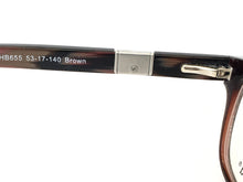 Harve Bernard HB655 brown size 53/17 med